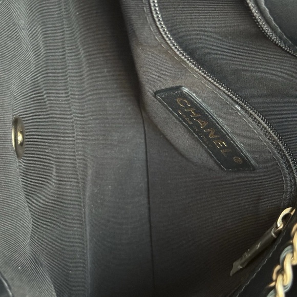 Chanel Lambskin Medium Tri-color Shoulder Bag Yellow Blue - Picture 6 of 9